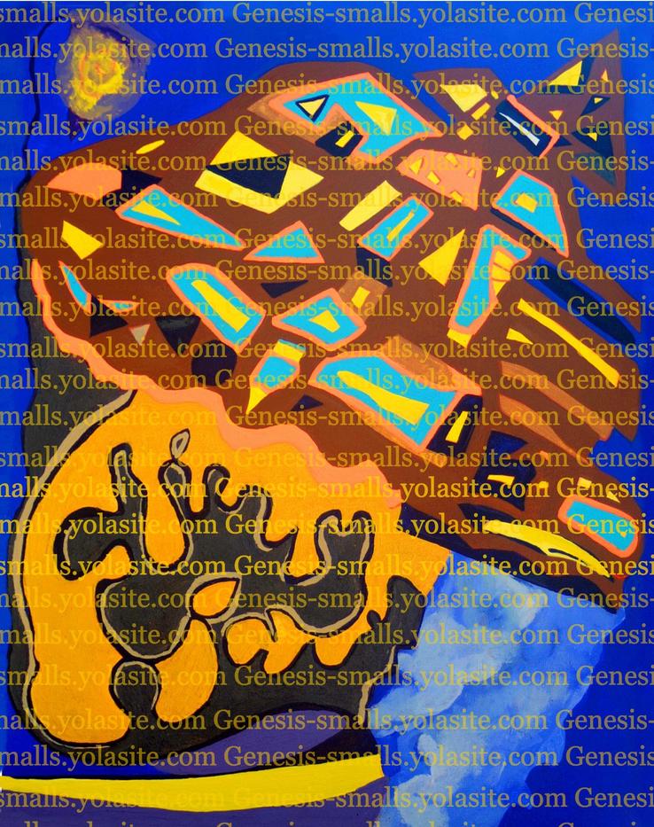 Pyramids & The Deep Ocean By Genesis Smalls 2022