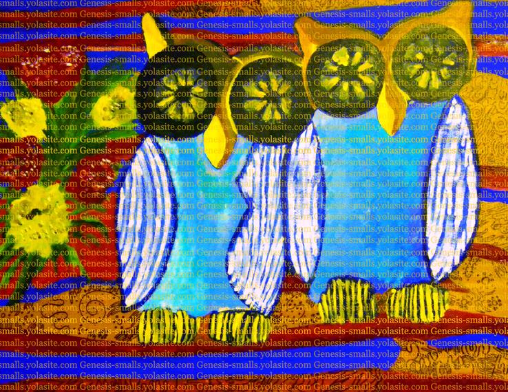 Genesis Smalls Custom Painting Commission