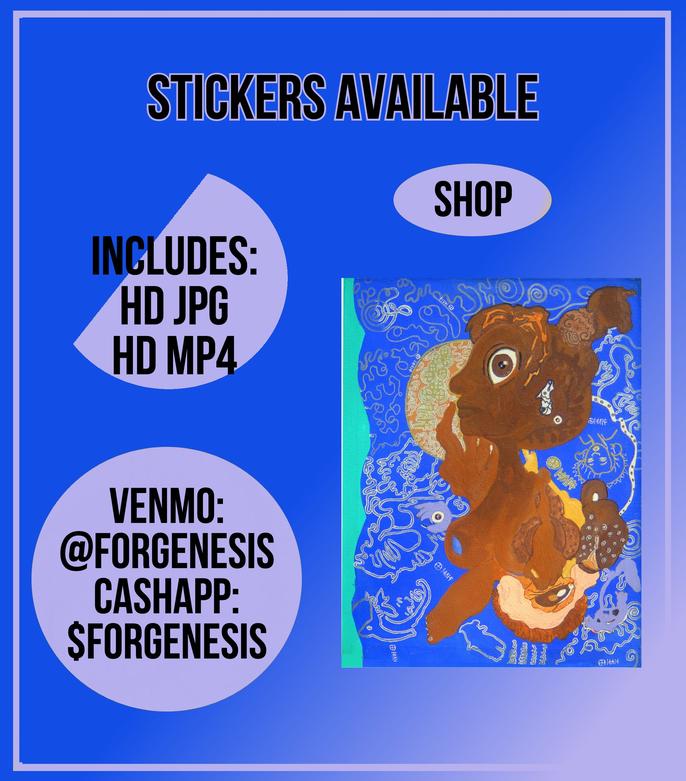Eternal Life Stickers Available!